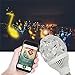 LED Bluetooth Light Bulb Speaker, E27 White and RGB Color Changing Intelligent Night Lights Bulbs with Remote Control for Home, Party-1PK