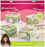 American Girl Crafts Decorated Treasure Box Party Activity Kit