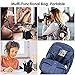 Travel Makeup Brush Bag,Chomeiu Makeup Brush Set Holder Foundation Brushes Bag Organizer Makeup Artist Face Makeup Brush Sets Carry Case