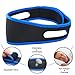 Anti Snoring Chin Strap,Snoring Solution and Anti Snoring Devices,Snoring Chin Strap for Sleep Apnea,Adjustable Snore Chin Strap for Sleeping,Stop Snoring Devices (Gray-2) (Blue-1)