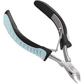 IVON Cuticle Trimmer, Non-Slip Professional Cuticle Nipper Stainless Steel Cutter