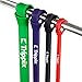 Trippix Loop Stretch Pull Up Assist Band Perfect for Crossfit Workout and Physical Training 41x0.5x0.18 Inch 15-35 lb Red for a Single Unit