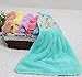 Drhob 2pc New Multicolor random Thicken Soft Super Absorbent Hand Towel Coral Fleece Hanging Towel Don't Be Stained With Oil Kitchen Towel