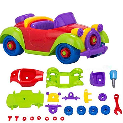 Disassembly Assembly Toys Kids Baby Early Learning Puzzle Educational Toys 1Pc Classic Car - Thumbnail 3