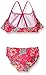 Kanu Surf Girls' Karlie Flower Flounce Bikini Swimsuit