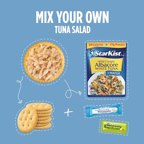 STARKIST LUNCH TO-GO ALBACORE MIX YOUR OWN TUNA SALAD – (POUCH) – (PACK OF 1)