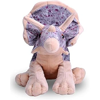 Wild Republic Triceratops Plush, Dinosaur Stuffed Animal, Plush Toy, Gifts for Kids, Cuddlekins 12