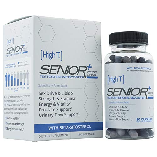 High T Senior Testosterone Booster Supplement, 90 Count