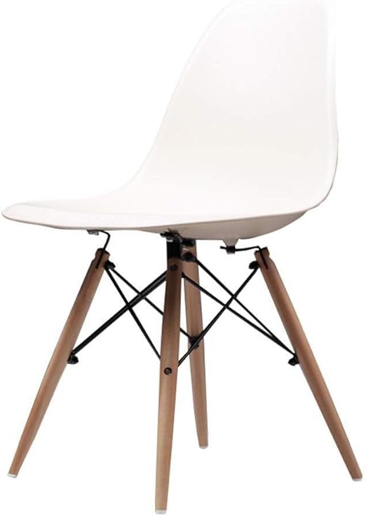 Dj Esszimmerstuhl Lounge Chair Side Dining Office Modernes Design Esszimmerstuhle Maximale Belastung 150kg Farbe Weiss Amazon De Kuche Haushalt