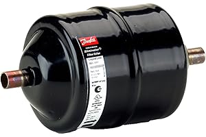 Danfoss ELIMINATOR 023Z5029 DCL 0163S Hermetic Liquid Line Refrigerant A/C Filter Drier, 3/8-inch Sweat Copper Connection, Solid Core Size 16 cu.in.