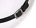 Simplicity Panama Style Fedora Straw Sun Hat with Leather Belt,White LXL