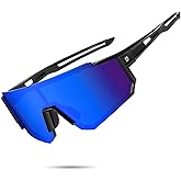DUCO Polarized Sports Sunglasses for Men Women UV400 Protection Baseball Cycling Running Fishing Sunglasses DC0068