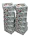Christmas Cookie Gift Boxes, fold-able with Holiday Designs, Set of 12 Boxes (Winter Snowman)