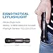 CISNO 1000 Lumens Flashlight Light With Mount and Pressure Switch For Picatinny Quad Rail