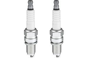 Micro Traders 2pcs Spark Plug DCPR6E DCPR6-E 3481 for Outboard Engine Compatible with Mariner Mercury Models