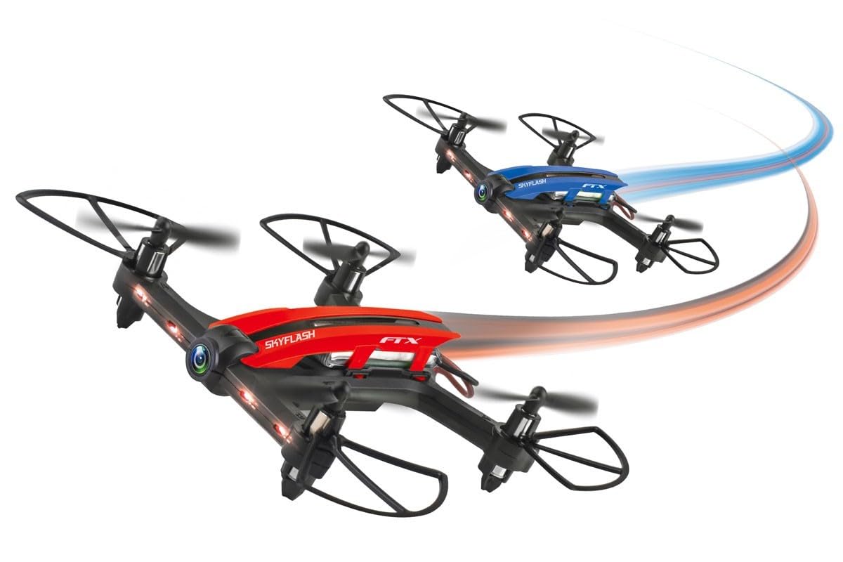 FTX Skyflash FPV Racing Drone, 720P Camera, VR Headset Goggles & Obstacles