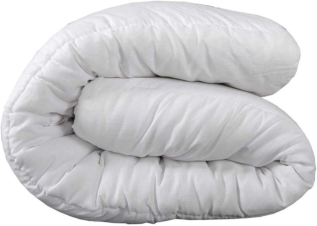 Jennifer Davidson Winter Autumn Premium Duvet (Double, 10.5 Tog) Virgin Hollowfibre Filled Comforter Insert Polycotton Outer Cover Anti Allergy White Super Soft All Season