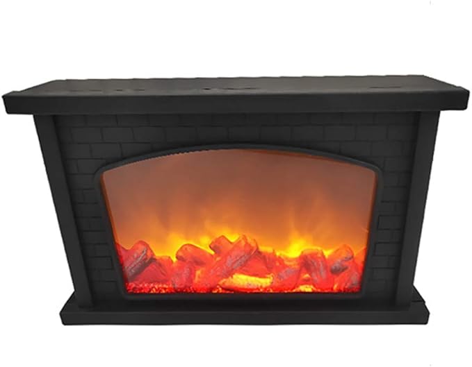 xiaowang Artificial LED Fireplace, Simulation Fireplace Lantern with