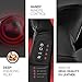 Dr. Anna Luxury Shiatsu Neck Shoulder & Back Massager with Heat For Back Pain Relief - Portable 3D Rotation Kneading Massage Pillow - Back Massager Belt - Full Body Massager