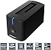 Sabrent USB 3.1 to SATA External Hard Drive Docking Station for 2.5 or 3.5in HDD, SSD [Support UASP and 8TB] (DS-UB31)