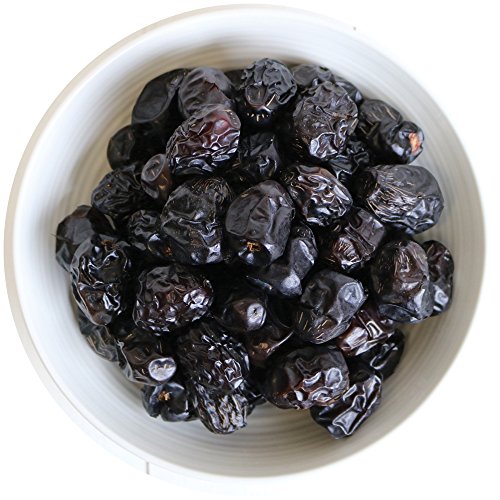Al Ajwa Dates a Superfood, High Fiber, Heart Healthy Snacks - Natural Dried Fruit Supplement and Energy Booster - Ready to Eat Food, 400g