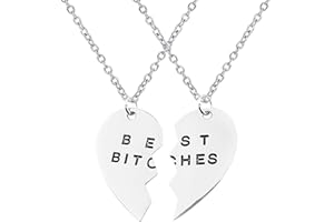 iLH Clearance Deals Pendant Necklace,2021 Fashion Women Vintage Alloy Love Pendant Necklace Charm Chain Jewelry Gift By ZYooh (T-J)