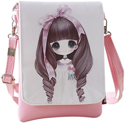 Cartoon Kids Girls Mini Shoulder Bag,Dreamt Crossbody Messenger Bag Purse Handbag (C)