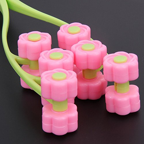 Gold Happy Portable Face Lift Massage Roller Flower Shape Elastic Anti Wrinkle Face-Lift Slimming Face Face Shaper Relaxation Beauty Tools