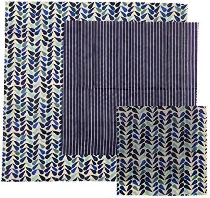 Beeswax Wraps UK 17860117 The Beeswax Wrap Co Medium Kitchen Pack, Fabric