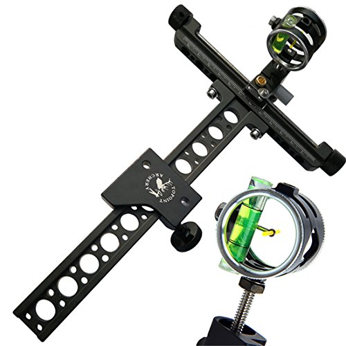 HRCHCG Compound Bow Sight 1 Pin 0.059" 4X