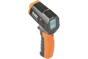 KLEIN TOOLS Infrared Thermometer, Digital Laser Gun is Non-Contact Thermometer with a Temperature Range -4 to 752-Degree Fahrenheit