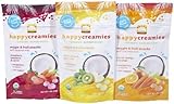 Happy Baby happy creamies Veggie & Fruit Snacks Variety 3 Pack