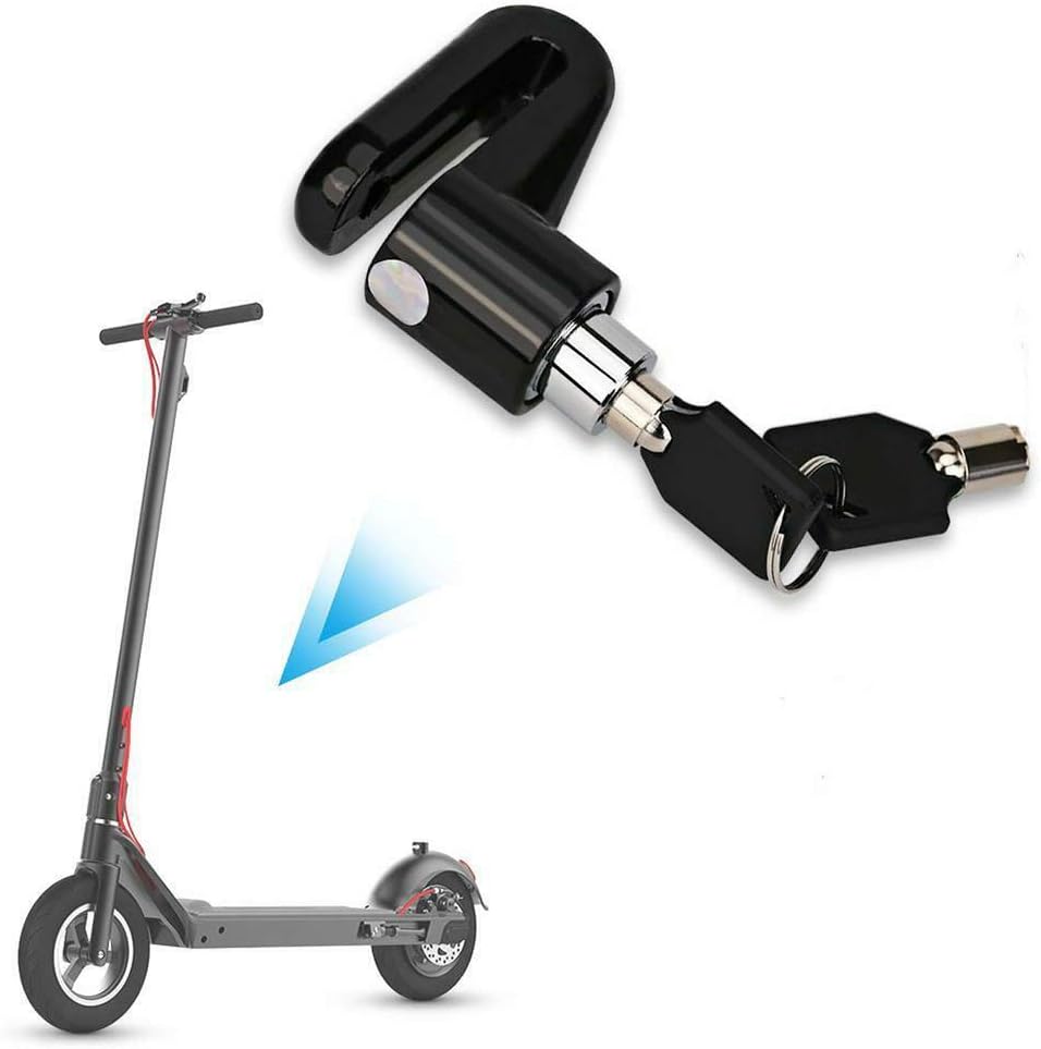 Disc Brake Lock for Electric Scooter, AntiTheft Padlock Wheel Security