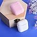 ZALUJMUS Compatible for AirPods Case Protective Silicone Cover and Skin for AirPods Charging Case 2 & 1 [Front LED not Visible] [Wireless Rechargeable](Pink)