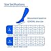 Asofcof Gel Sports Orthotic Insoles, Full Length Performance Shoe Inserts, Perfect For Alleviating Foot Pain (Unisex US3-US8)