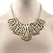 Gem Stone King Stunning Leopard Set with Geometric Dangle Earrings and Necklace Set