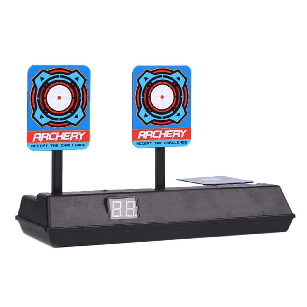 Cidere Electronic Intelligent Light Sound Scoring Target Shape Toy Kids Game Blasters & Foam Play