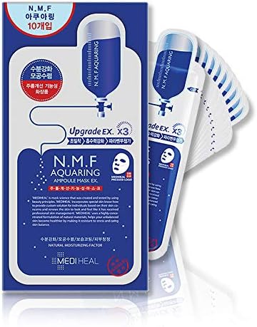 【正規品】メディヒール（MEDIHEAL） N.M.FアクアリングアンプルマスクEX 10枚セット