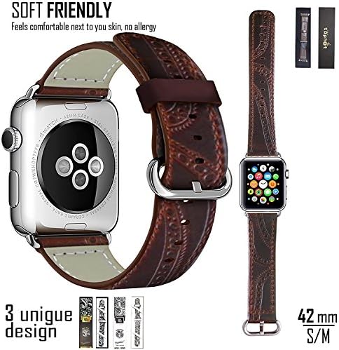 Apple Watch Replacement Leather Band (42 mm S/M)
