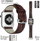Apple Watch Replacement Leather Band (42 mm S/M)