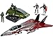 G.I. Joe 50th Anniversary Crimson Strike Set with Cobra Scythe & GI Joe Chimera & 4 Action Figures (2015 SDCC Comic-Con Exclusive)
