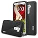 LG G2 Case, RANZ Black Hard Impact Dual Layer Shockproof Bumper Case For LG G2(AT&T D800, T-Mobile D801,Global D802)
