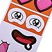 Bluecell 20pcs DIY Adhesive Face Expression Stickers Cartoon Emotional Eyes, Noses, Mouths