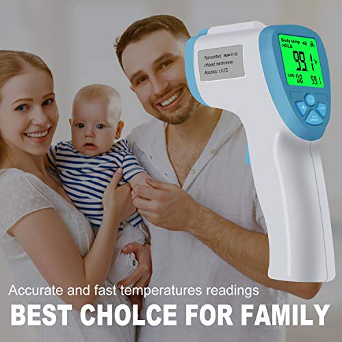 Forehead Thermometer,Ear Thermometer Accurate Instant Readings,Digital