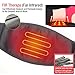 ARRIS Lower Back Heating Pad/Heating Waist Belt Wrap w/7.4V Rechargeable Battery Heat Therapy, Pain Relief for Back Waist Abdominal Stomach Lumbar Thigh Muscle Strain, for Men Women …