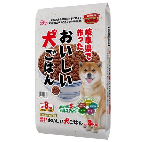 国産 ドッグフード マイビット 1歳から 成犬用 8kg商品画像