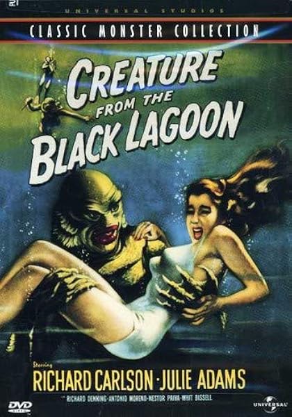 Amazon Com Creature From The Black Lagoon Richard Carlson Julie Adams Richard Denning Antonio Moreno Nestor Paiva Whit Bissel Jack Arnold William Alland Harry Essex Arthur Ross Movies Tv