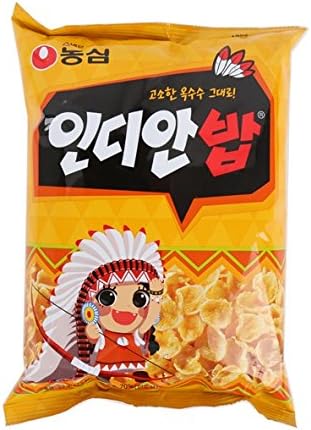 Nongshim corn snacks, cornflakes cereal snacks 83g (Set of 3 bags)