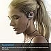 Wireless bluetoothHeadphones Sport Wireless in-Earphones with Earhook 4.1 Earbuds with Microphone Sweatproof Noise cancelling Headphones for Workout Running Gym(Black)
