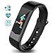 Ironpeas Fitness Tracker Heart Rate Monitor Activity Tracker Fitness Watch Pedometer Sleep Monitor Smart Bracelet Waterproof 3D UI Color Display with GPS, Blood Pressure Monitor for Kids Women Men by